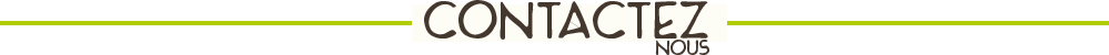 Contactez-nous Contactez-nous
